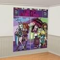 Decoración de pared Feliz Cumpleaños de Monster High