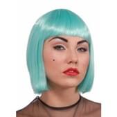 Peluca azul turquesa de Lady Gaga
