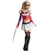 Disfraz de Harley Quinn Arkham City Asylum para mujer