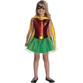 Disfraz de Robin Batman para niña