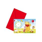 Set de invitaciones Winnie the Pooh