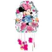 Piñata perfil de Minnie Mouse