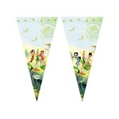 Set de bolsas de cono gigante metalizadas Disney Hadas
