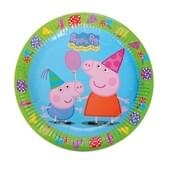 Set de platos grandes Peppa Pig
