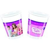 Set de vasos Violetta