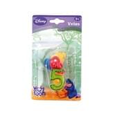 Vela número 5 Winnie the Pooh