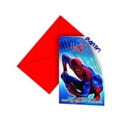 Set de invitaciones Spiderman