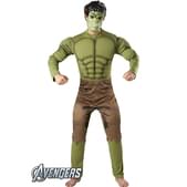 Disfraz de Hulk musculoso para adulto