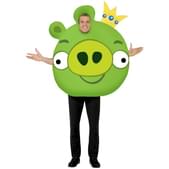 Fato de porco rei de Angry Birds para adulto