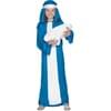 Disfraz de Virgen María económico para niña