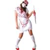 Disfraz de enfermera sangrienta zombie