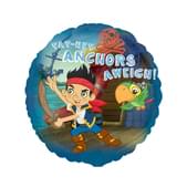 Globo redondo de Jake y los piratas de Nunca Jamás