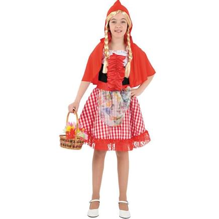 Disfraz de caperucita roja para niña