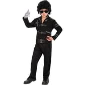 Chaqueta de Michael Jackson Bad para niño
