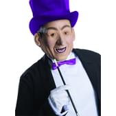 Máscara de El Pingüino Batman Classic 1966 de látex con sombrero para adulto