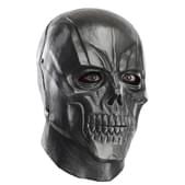 Máscara de Black Batman Arkham Franchise deluxe de látex para adulto