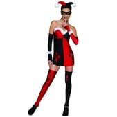 Disfraz de Harley Quinn DC Comics sexy para mujer