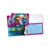 Set of Frozen invitations