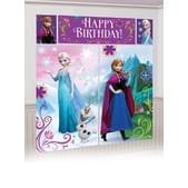 Happy Birthday Frozen poster