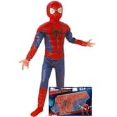 Disfraz The Amazing Spiderman 2 para niño en caja