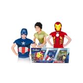 Kit disfraz Los Vengadores para niño en caja