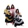 Disfraz de flamenca blanco/negro para hombre