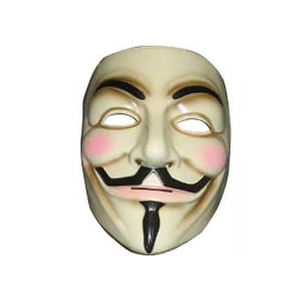 Máscara de V de Vendetta - Guy Fawkes