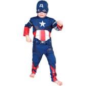 Disfraz de Capitán América niño