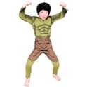 Disfraz de Hulk niño Deluxe