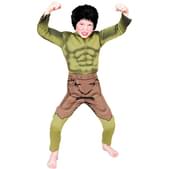 Disfraz de Hulk niño Deluxe
