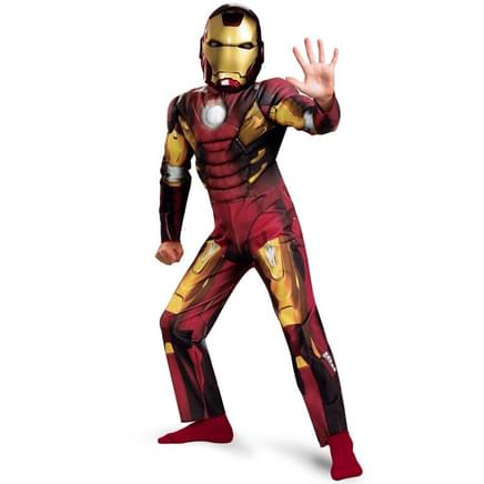 Disfraz de Iron Man Los Vengadores musculoso niño