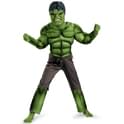 Disfraz de Hulk Los Vengadores musculoso niño