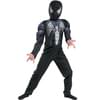 Disfraz de Amazing Spiderman Negro musculoso niño