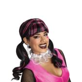 Peluca de Draculaura Monster High Adulto