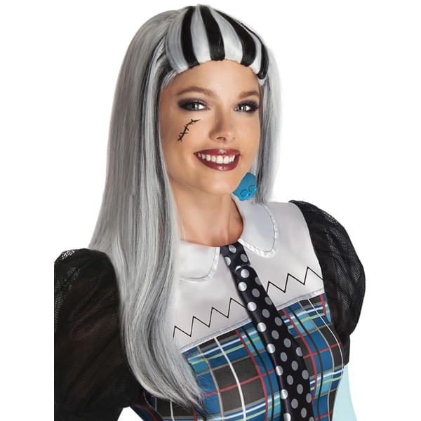 ... monster high für erwachsene perücke von frankie stein aus monster